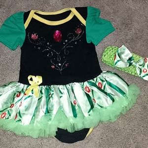 Princess Anna onesie and headband